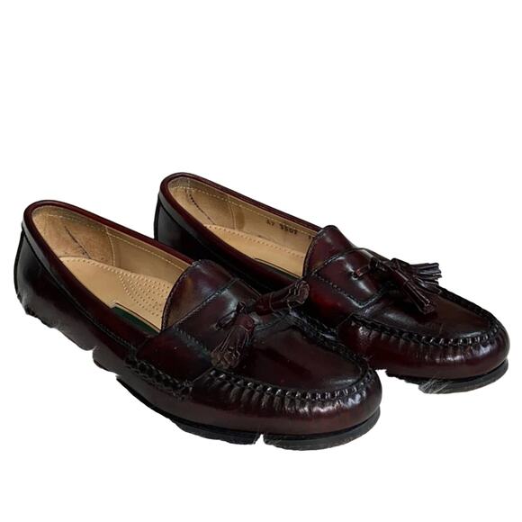 Cole Haan Leather Burgundy Maroon Loafers 10C main image 7